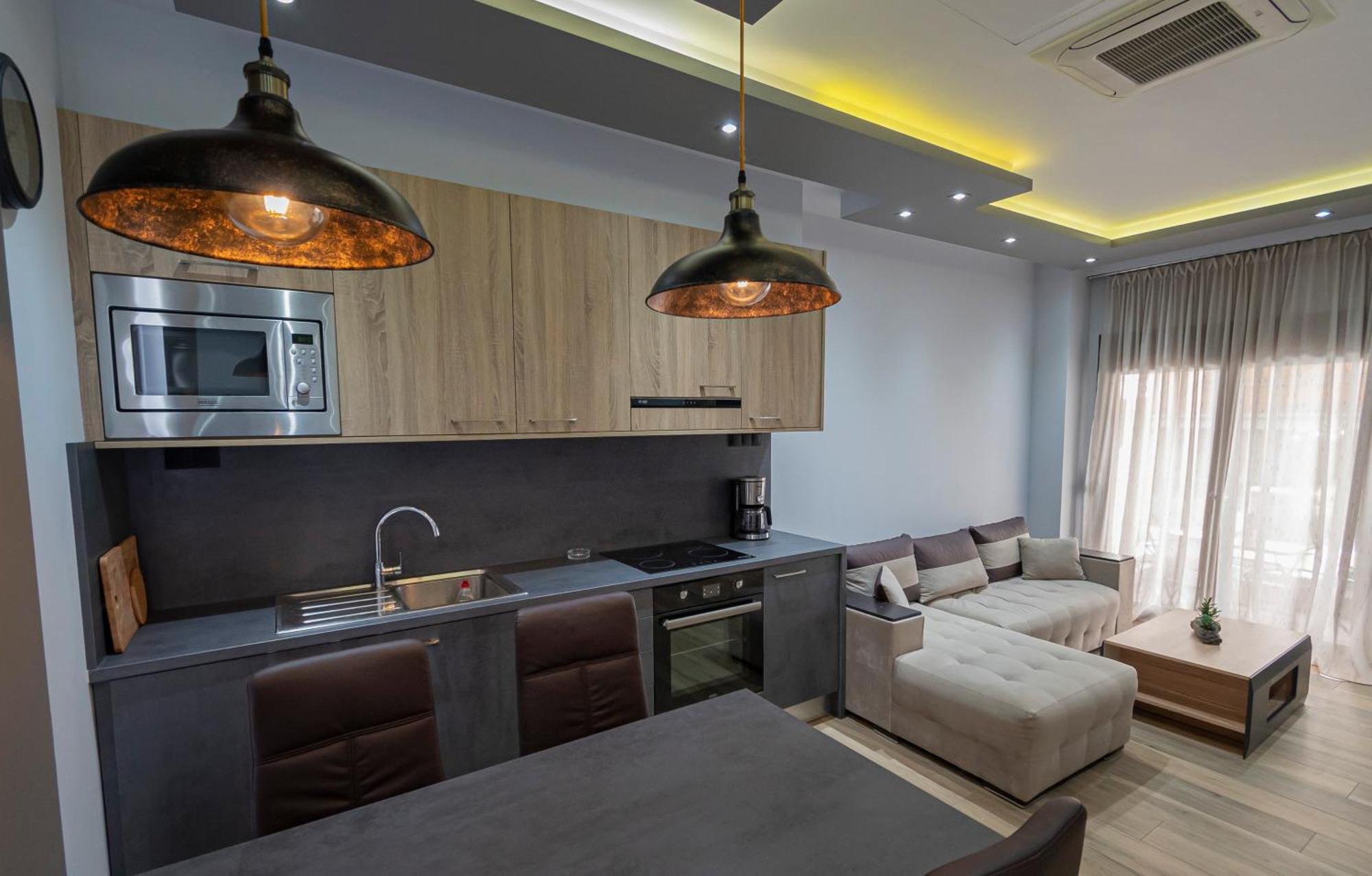 P & K Design Ltd Flats By Rentals Pro Services - Nea Moudhania Exteriör bild